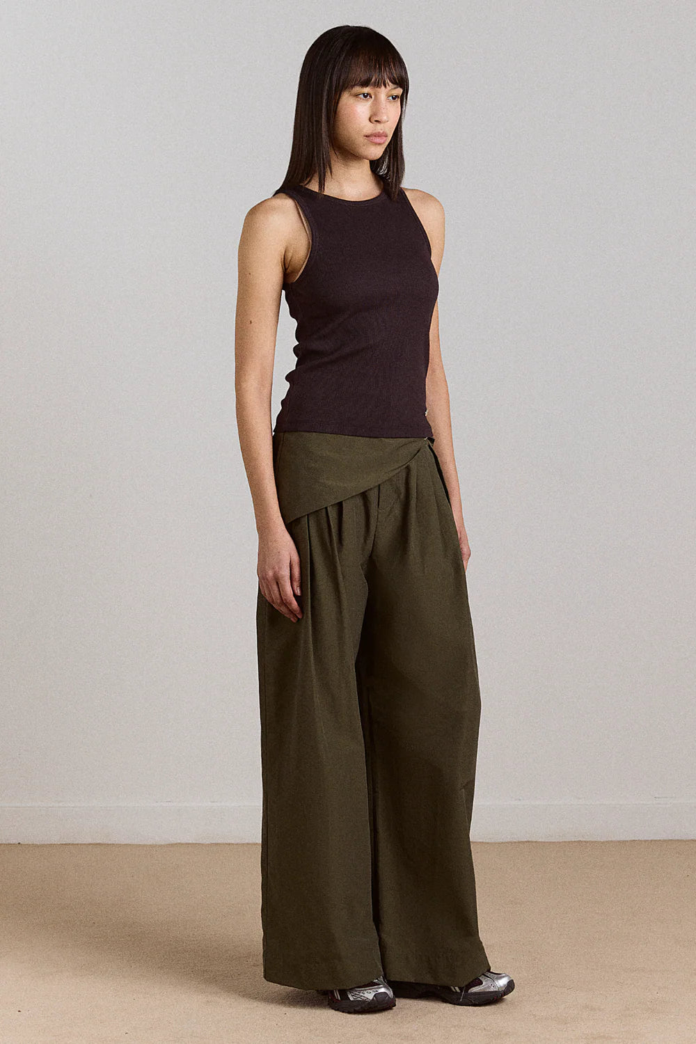 Fabia Trouser-Khaki