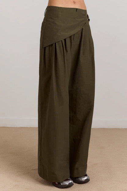 Fabia Trouser-Khaki