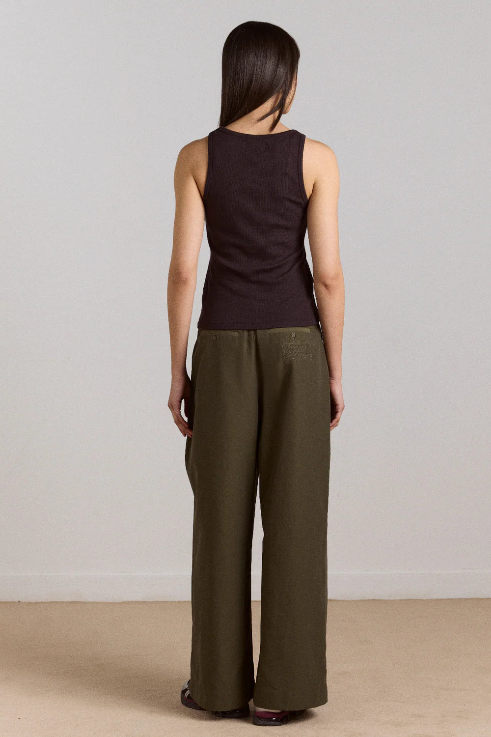 Fabia Trouser-Khaki