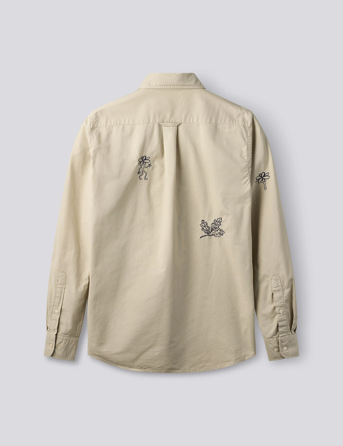 Maple Embroidery Oxford Shirt