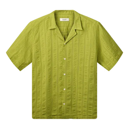 Peer Jacquard Stripe Regular Fit Ss Shirt