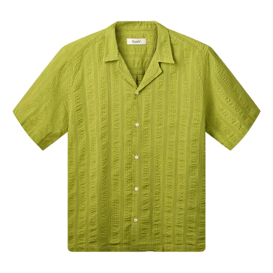 Peer Jacquard Stripe Regular Fit Ss Shirt