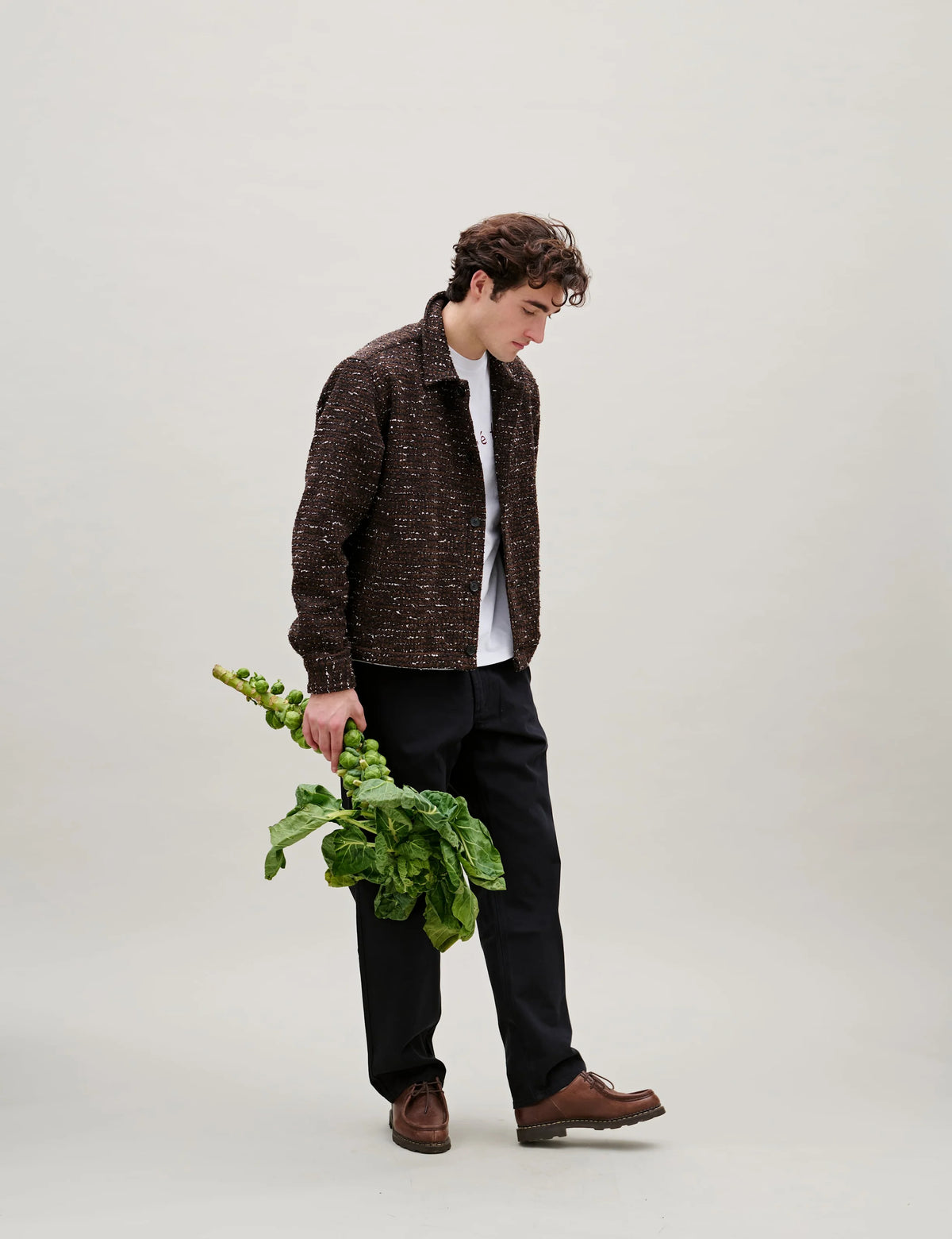 Sun Boucle Relaxed Fit Overshirt