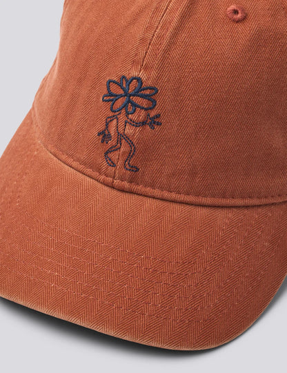 Tree Washed Herringbone Cap