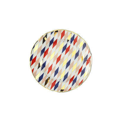 Fruit Plate Cm.20,5 Quadri