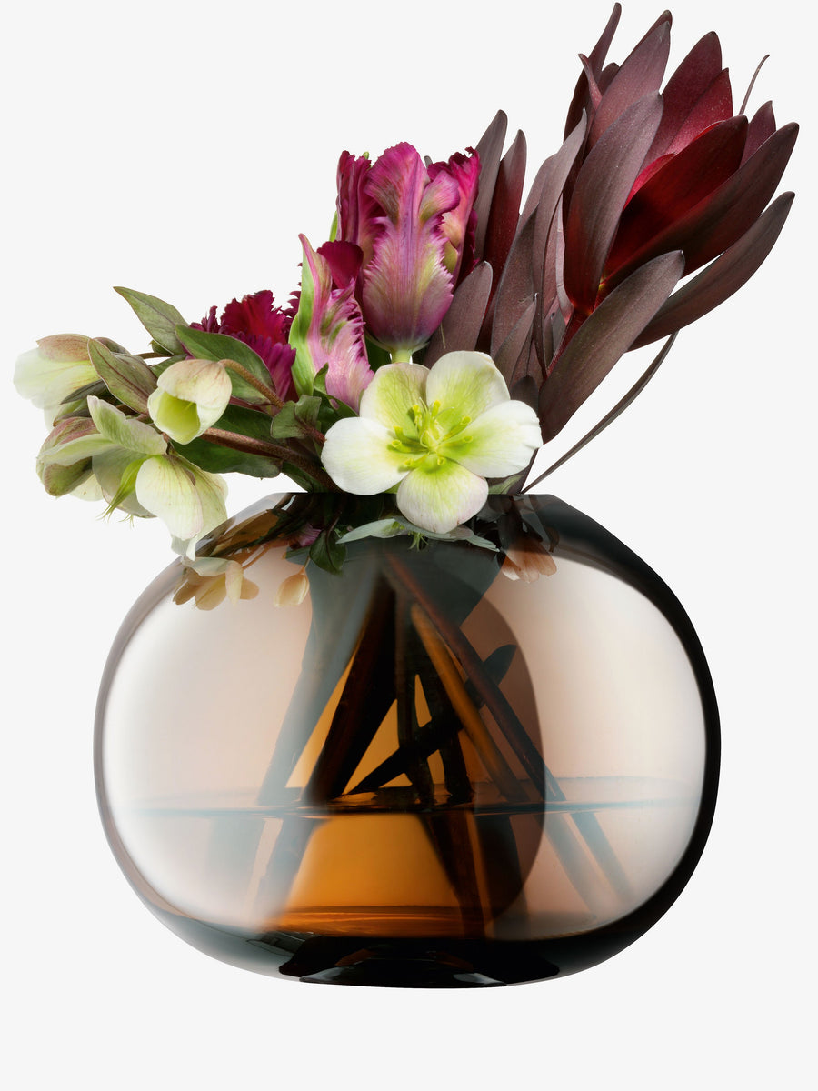 Epoque Vase H13.5cm Amber