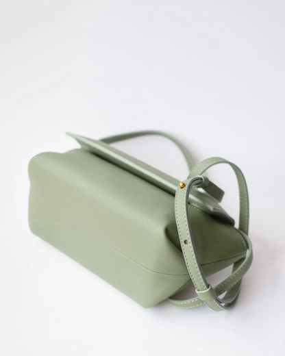 Ginza S Woven Shoulder Bag