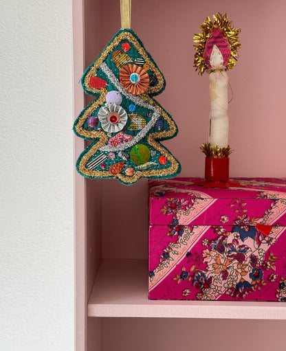 Glitter Tree Ornament