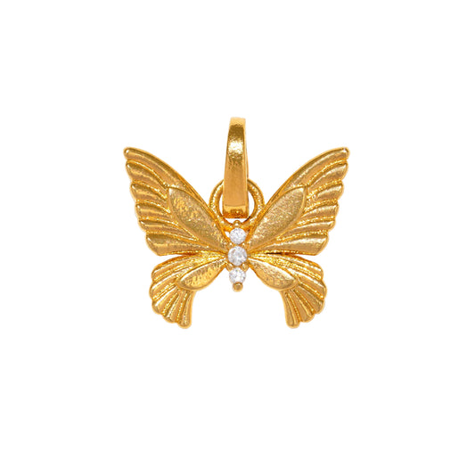 Golden Butterfly Charm