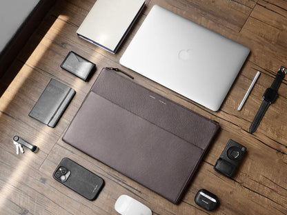 Leather Tech Folio | Pebbled