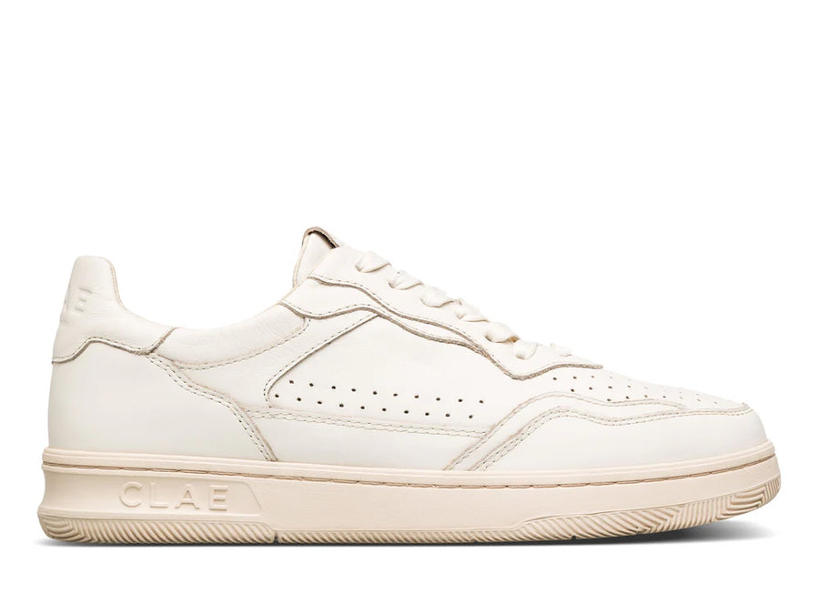 Haywood Triple White Leather