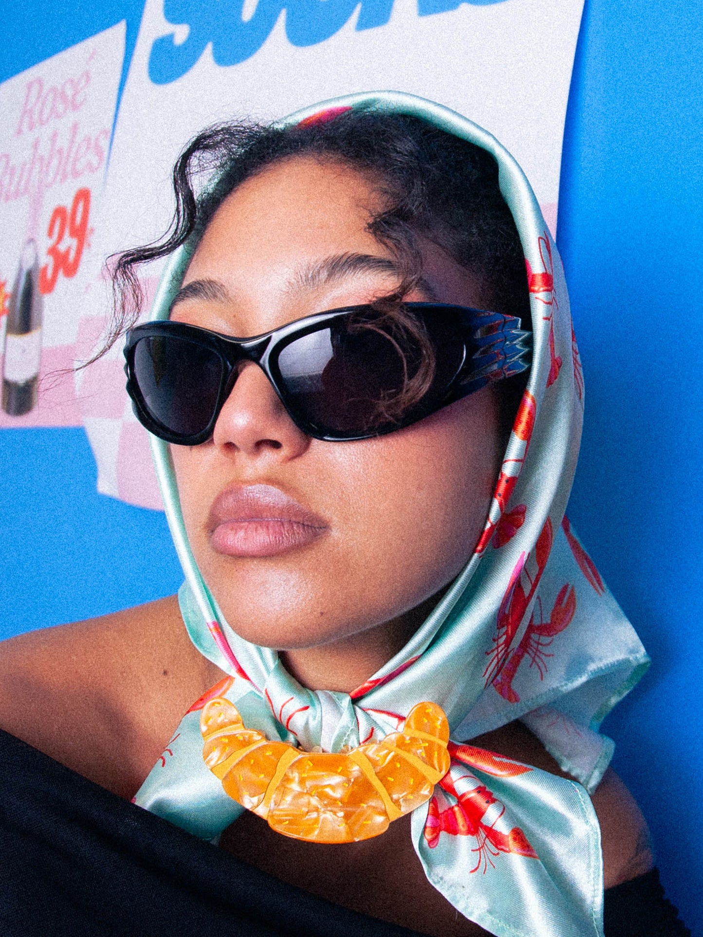 Hair Claws Croissant