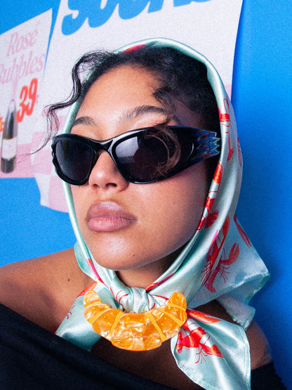 Hair Claws Croissant