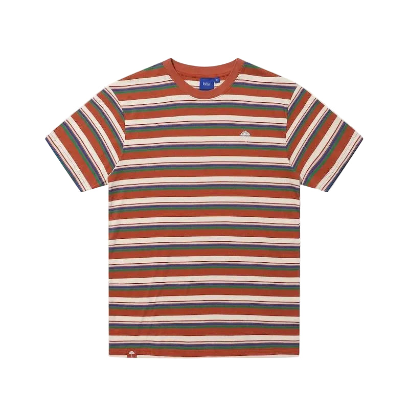 Classic Striped Tee Brown