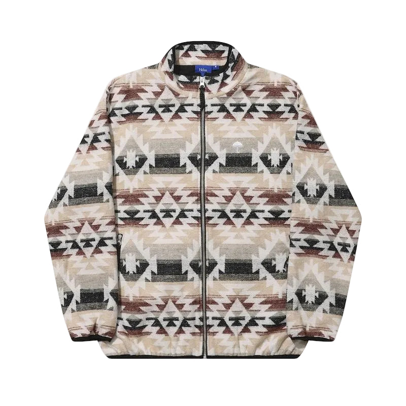 Lando Full Zip Jacket Off White Multico