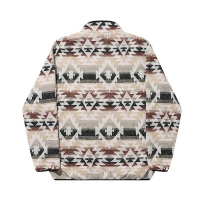 Lando Full Zip Jacket Off White Multico