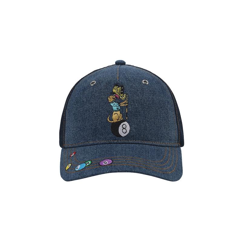 Pooldog Denim Cap Washed Indigo