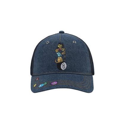Pooldog Denim Cap Washed Indigo