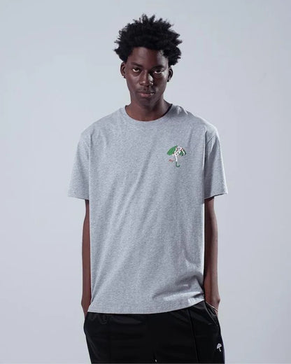 Pooldog Tee Heather Grey