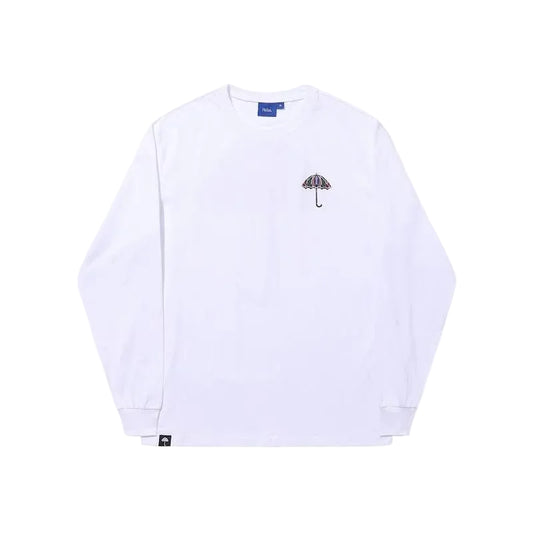 Umb Coog LS Tee White