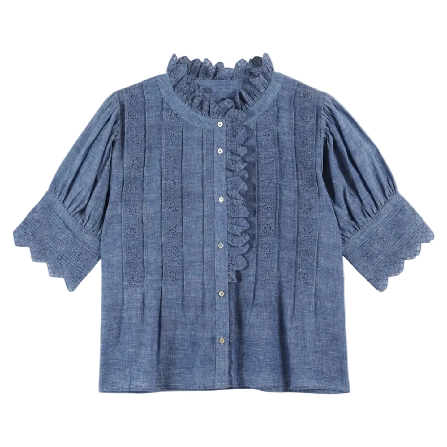 Blouse Chambray Brodee