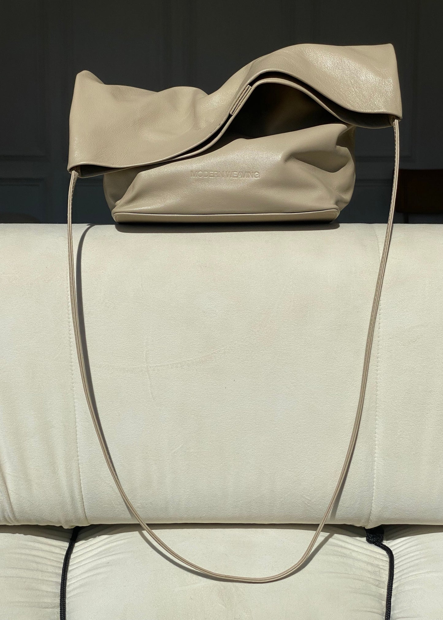 Single Strap Crossbody Taupe