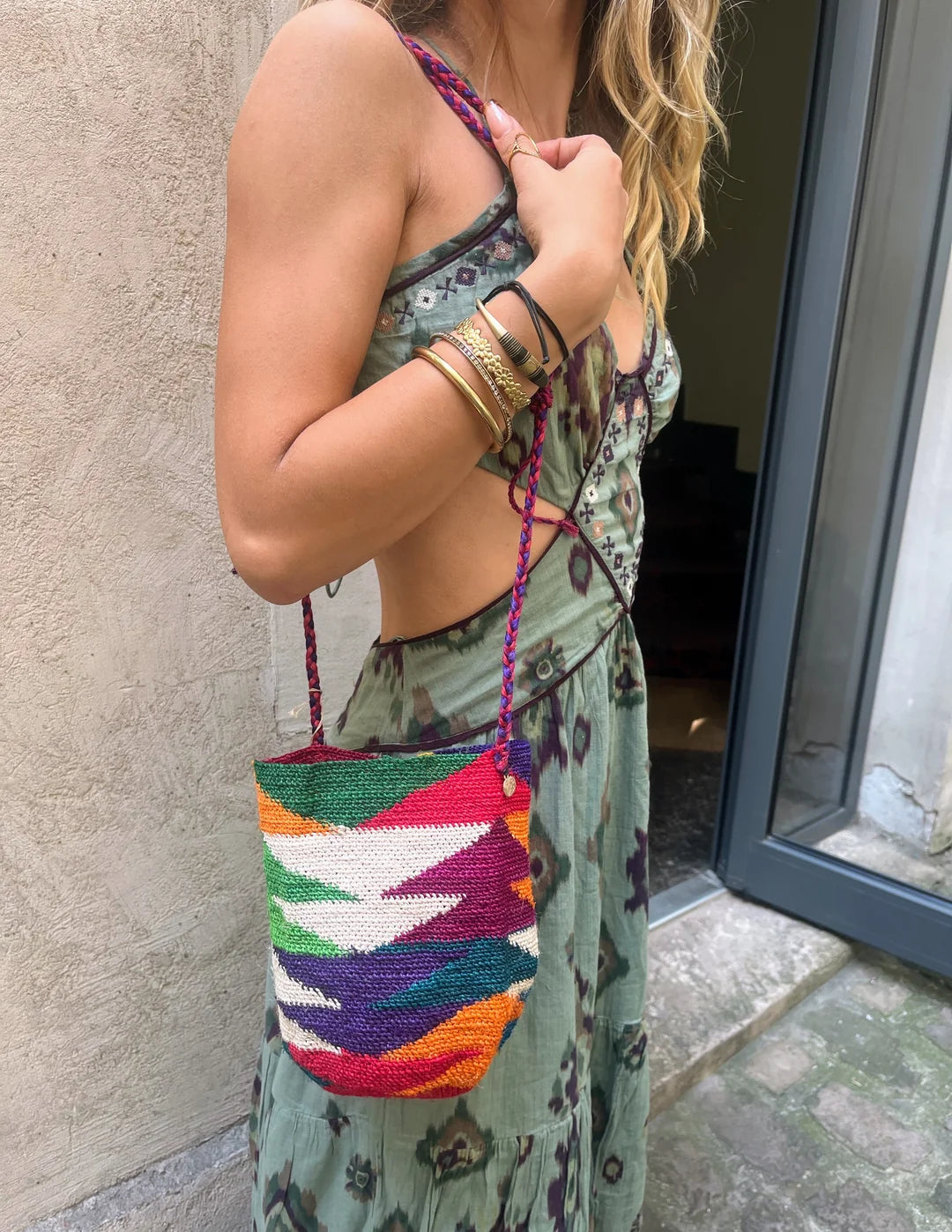 Dolores Dou Sac Doublure Rose Comme Le Guapita Bijoux