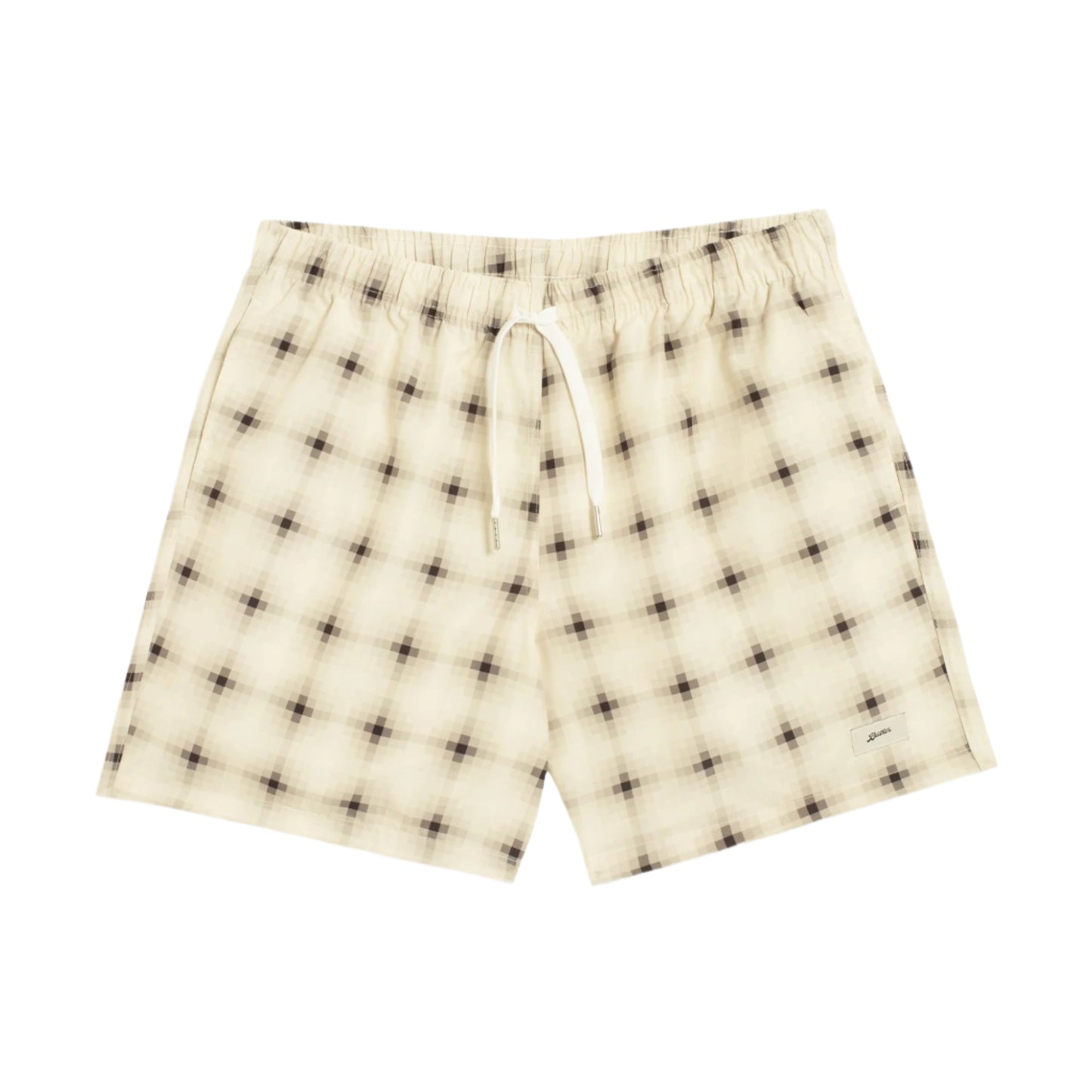 Ivory Digi Plaid Swim Trunks