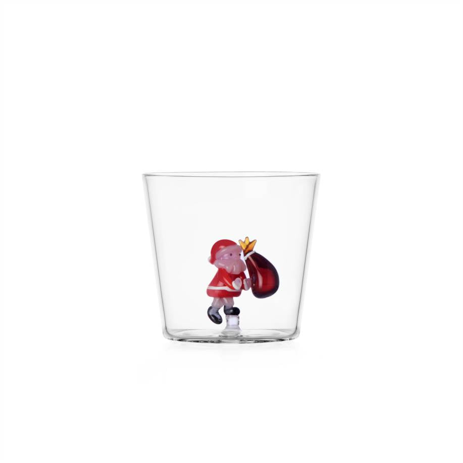 Christmas Tales Tumbler Santa With Amber