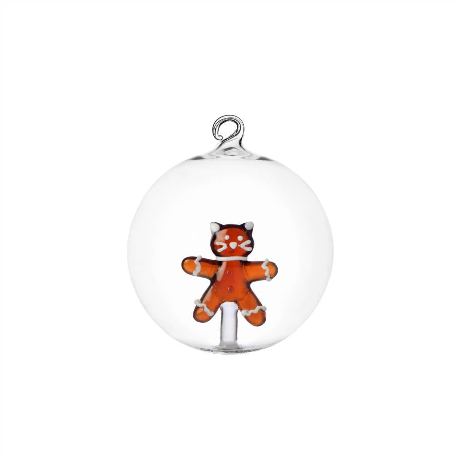 Sweet And Candy Christmas Ball Gingerbre