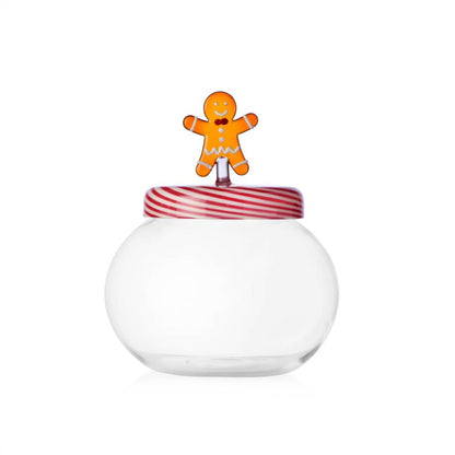 Sweet And Candy Cookies Box Mr Gingerbr