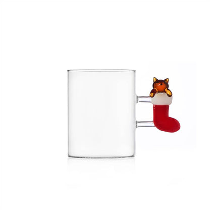 Tabby Cat Christmas Edition Mug Amber Ca