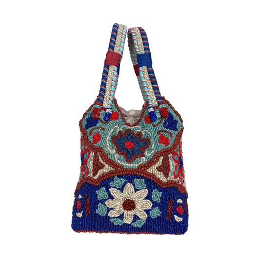 Bentota - Cotton Bag With Beads Embroidery