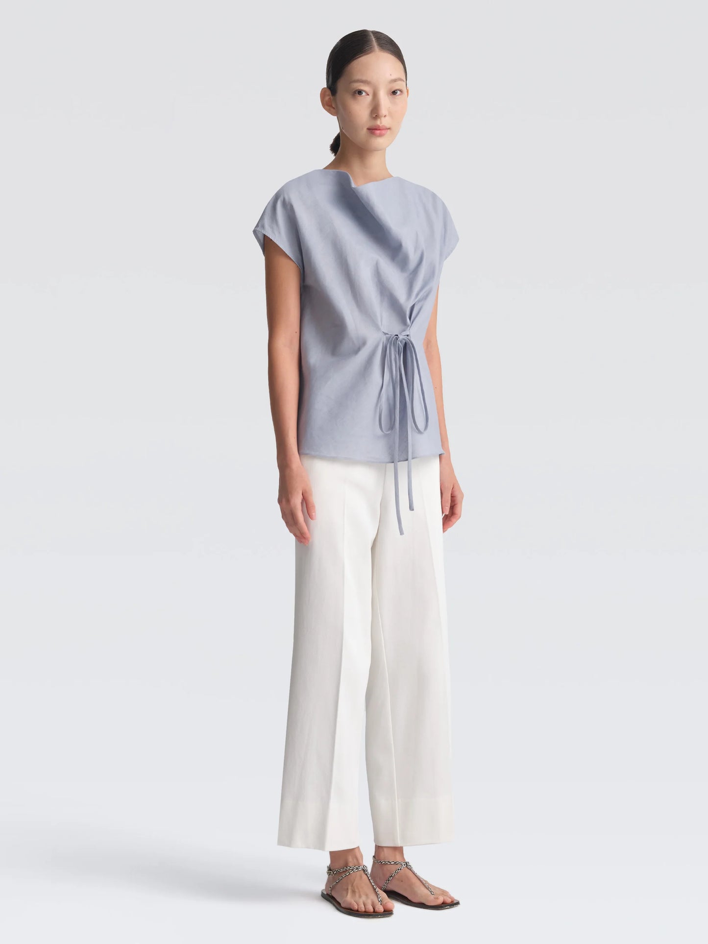 Linen Rayon "Dahlia" Top