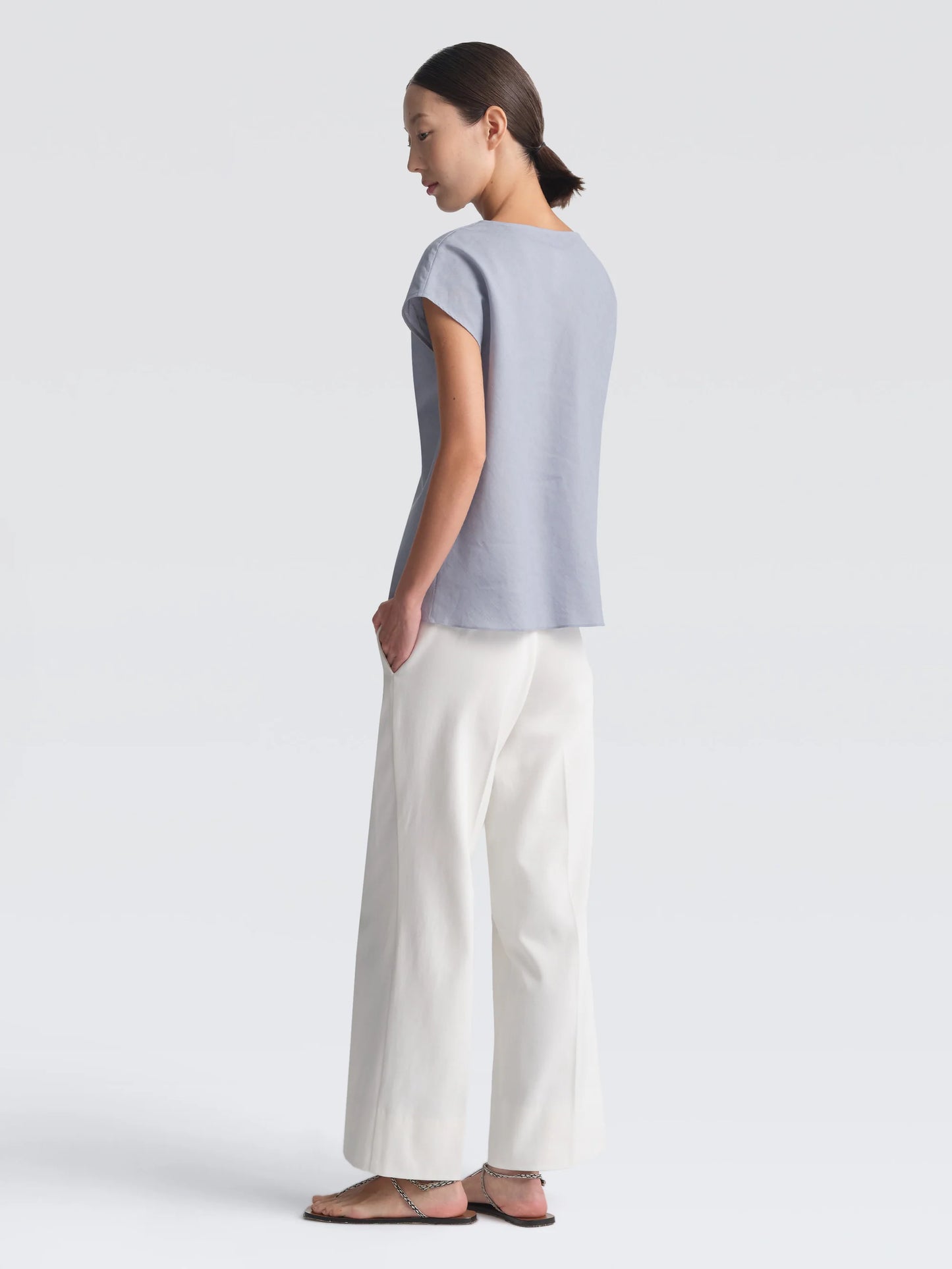 Linen Rayon "Dahlia" Top