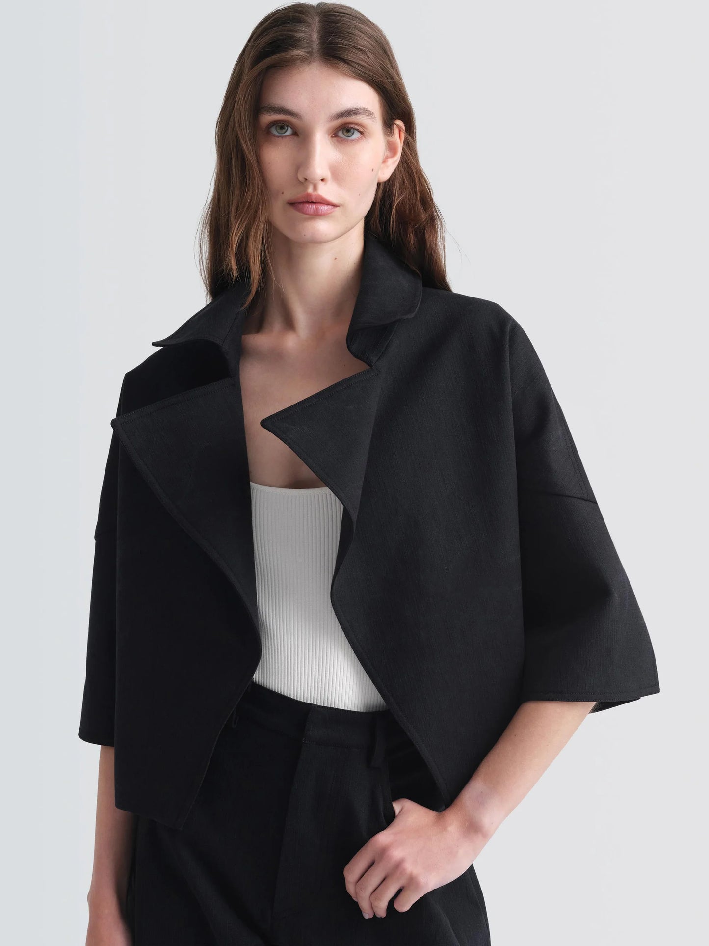 Cotton Gabardine "Hiro" Jacket