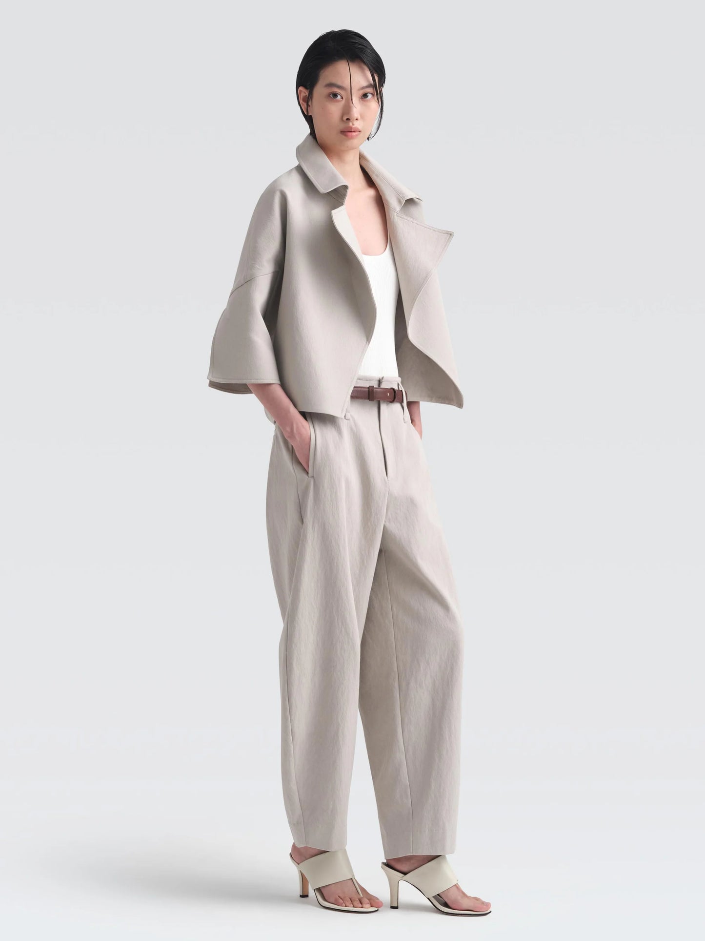Cotton Gabardine "Hiro" Jacket