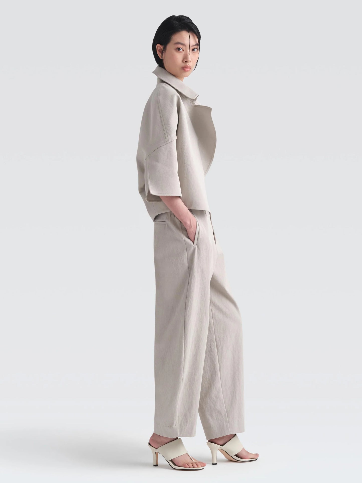 Cotton Gabardine "Hiro" Jacket