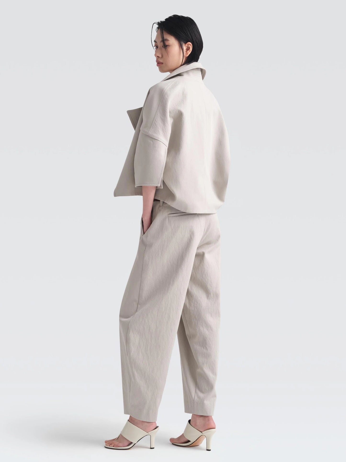 Cotton Gabardine "Hiro" Jacket