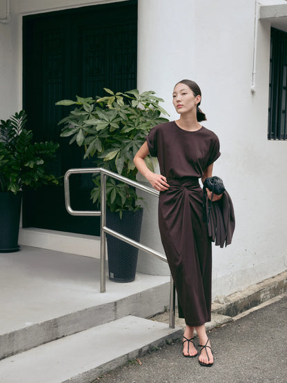 Cotton Jersey "Sumali" Skirt