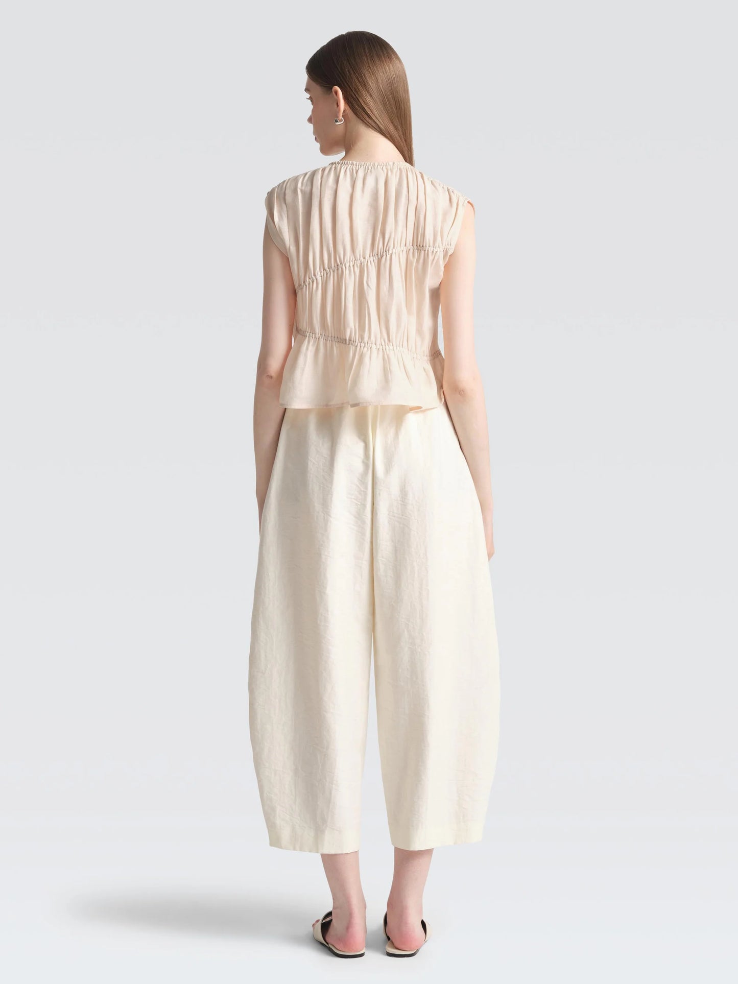 Cotton Linen "Emmy" Top