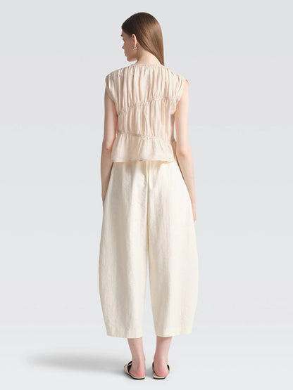 Cotton Linen "Emmy" Top