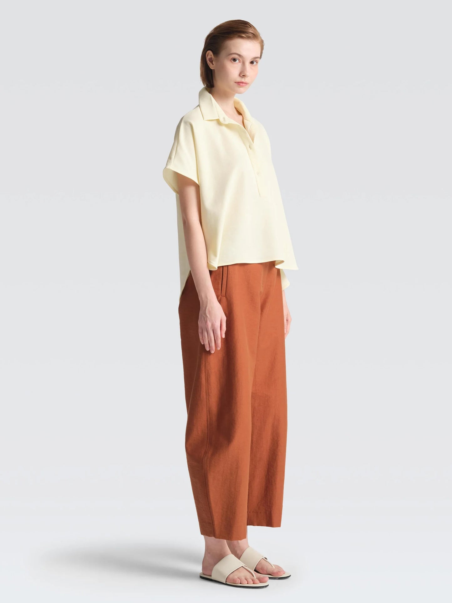 Cotton Pique "Ariel" Top