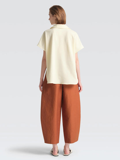 Cotton Pique "Ariel" Top