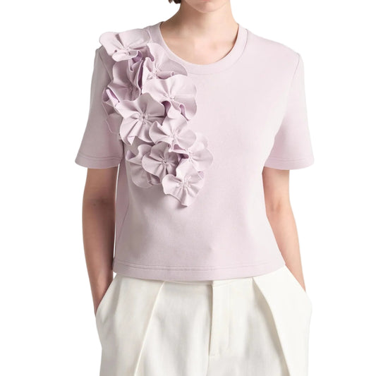 Cotton Pique "Aster" Top