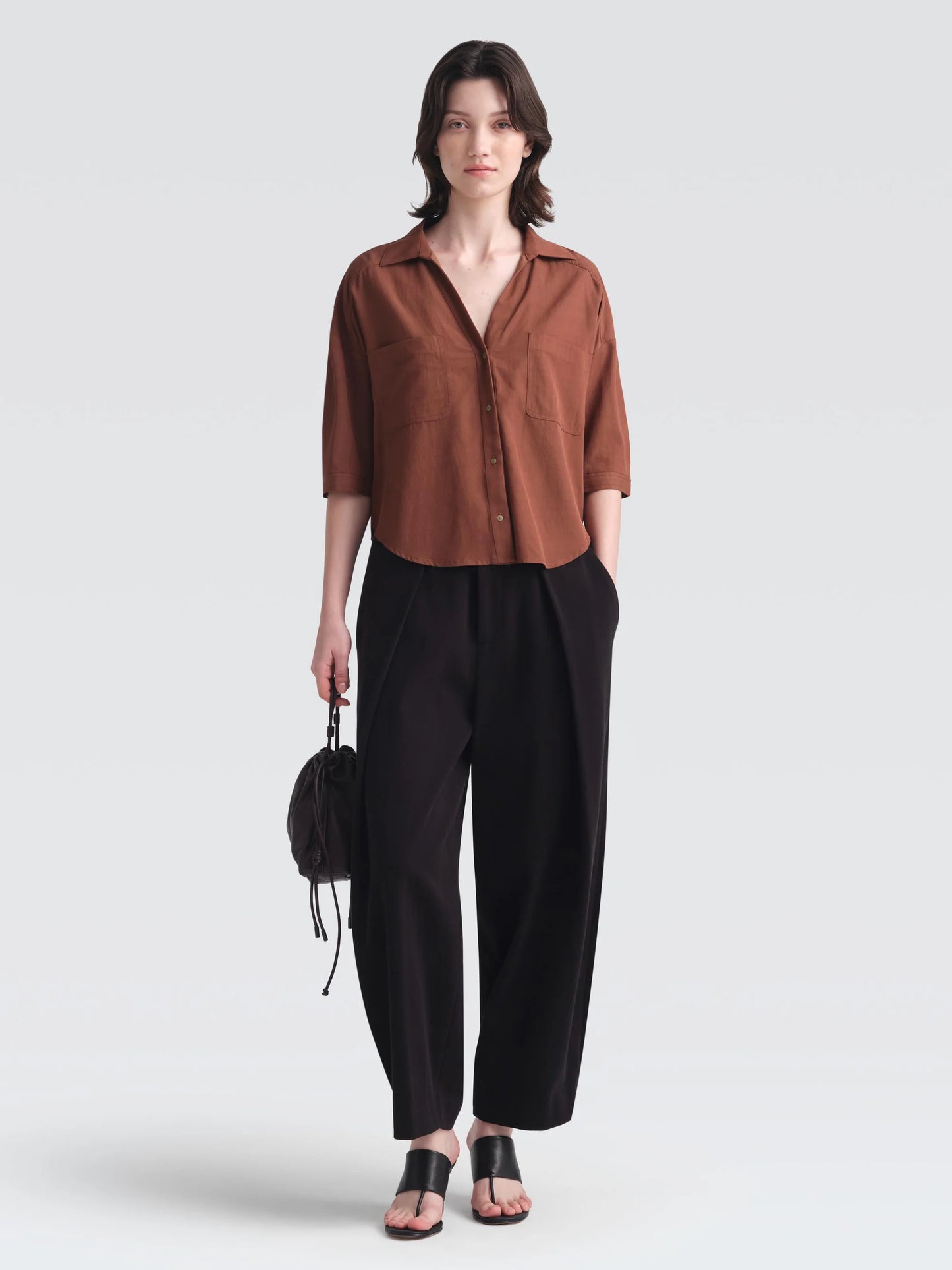 Cotton Rayon "Raschelle" Shirt