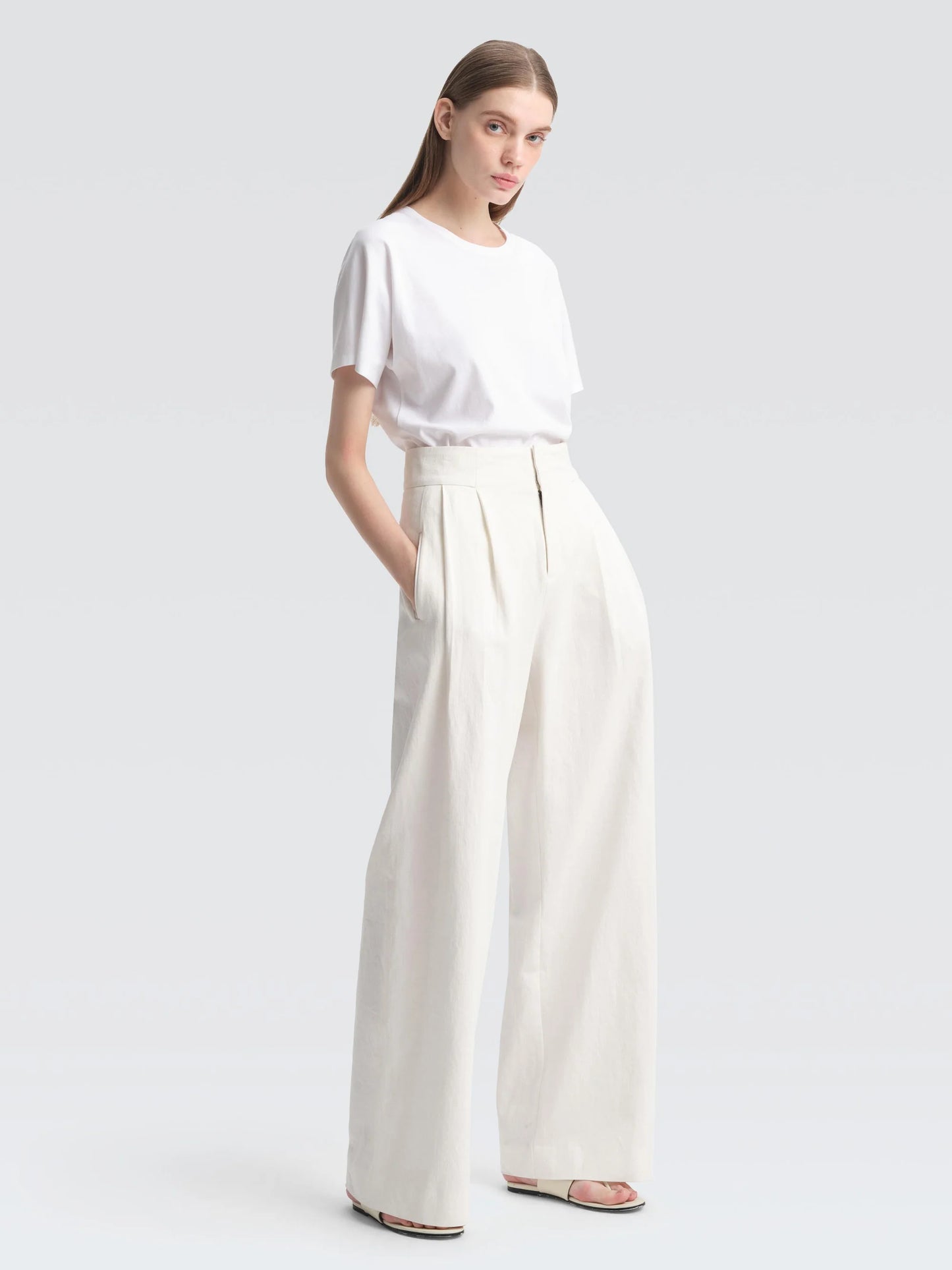 Cotton Twill "Bondi" Pant