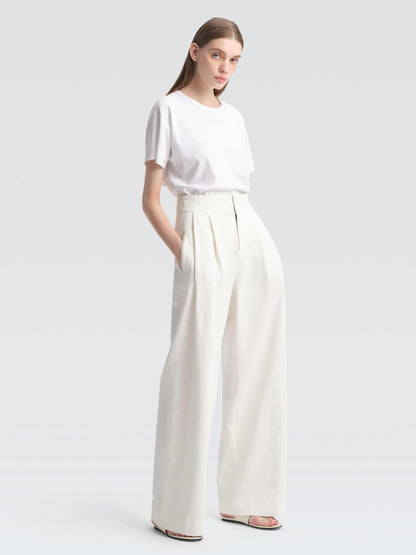 Cotton Twill "Bondi" Pant