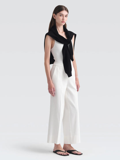 Cotton Twill "Louise" Pants