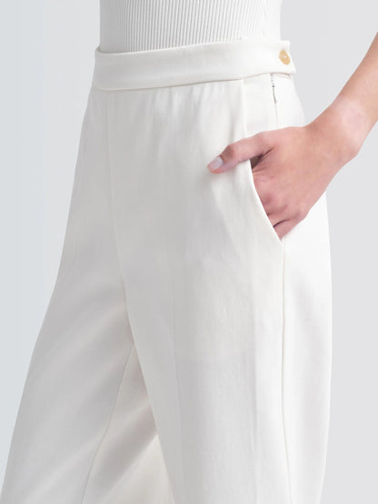 Cotton Twill "Louise" Pants